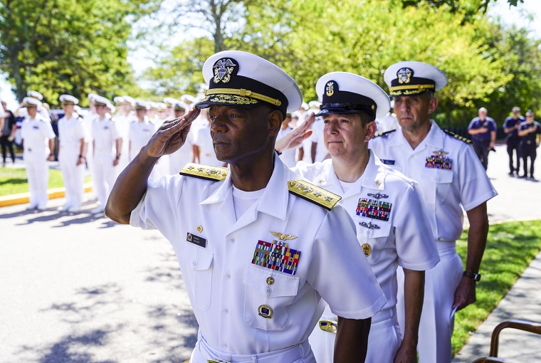 The U.S. Naval War College (NWC) honored 11 students and alumni killed in the Sept. 11, 2001 attack in a ceremony at the college’s 9/11 Patriot Memorial.